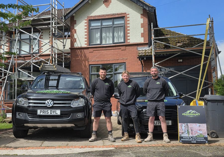 Paramount Roofing team